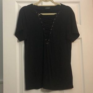 EUC Express sexy date night shirt